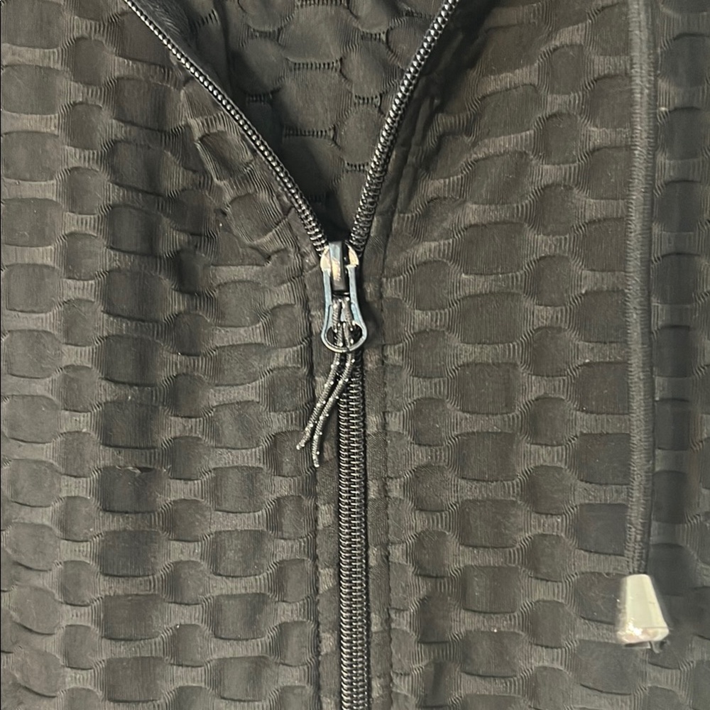 New Mix Black Hooded Utility Jacket Lightweight - Picture 4 of 6